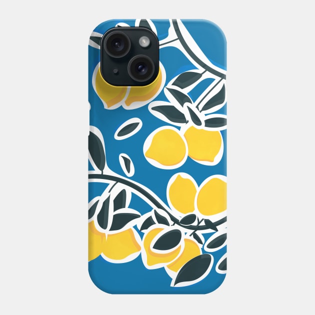 Lemon Tree Branches I Phone Case by Colorable