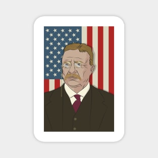 Theodore Roosevelt Campaign Poster _ Ready Magnet