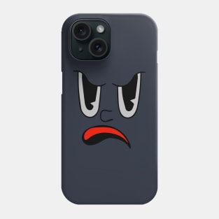 Angry Face Phone Case