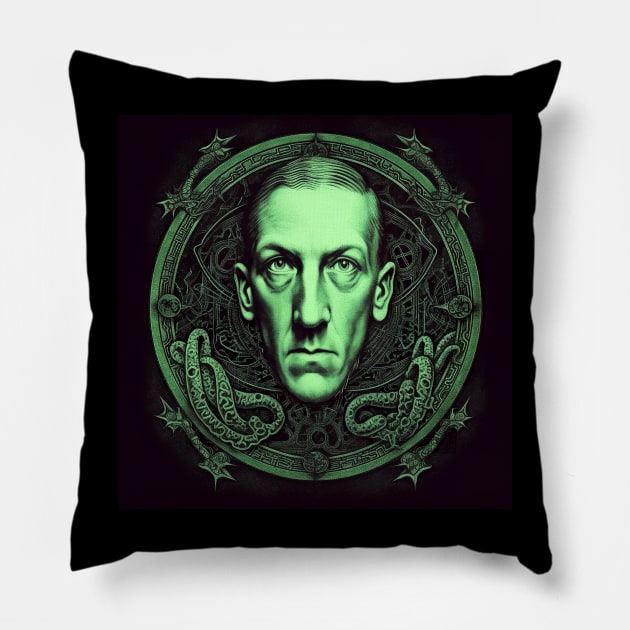 Architect of Cosmic Dread Pillow by TheWombatsDen