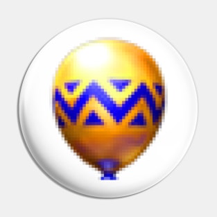 Golden Balloon Sprite Pin