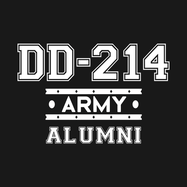 DD214 Alumni Army Design by TeddyTees