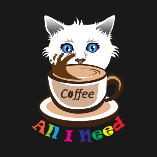 Cat and Coffee T-Shirt
