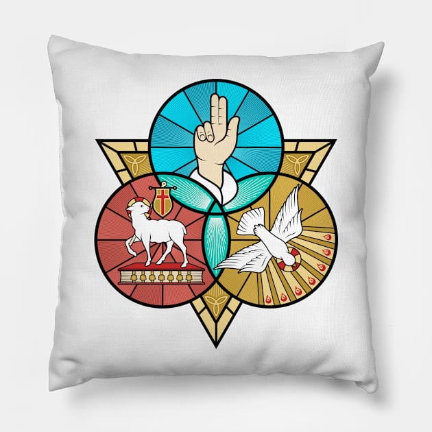 The magnificent seal of the Holy Trinity Pillow by Reformer