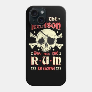 Why is the rum gone? ME Phone Case