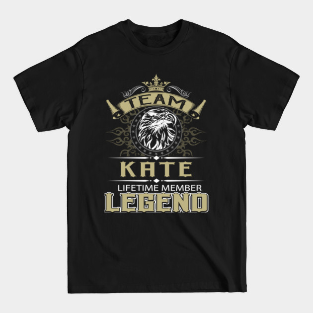 Disover Kate Name T Shirt - Kate Eagle Lifetime Member Legend Name Gift Item Tee - Kate - T-Shirt