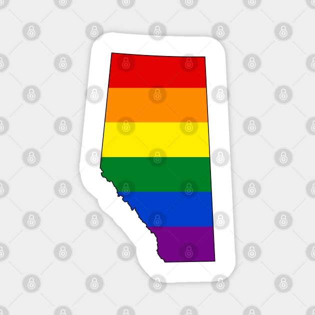 Alberta Pride Magnet by somekindofguru