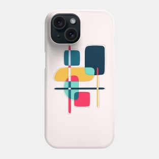 Minimalist Abstract Shapes Art VIII Phone Case