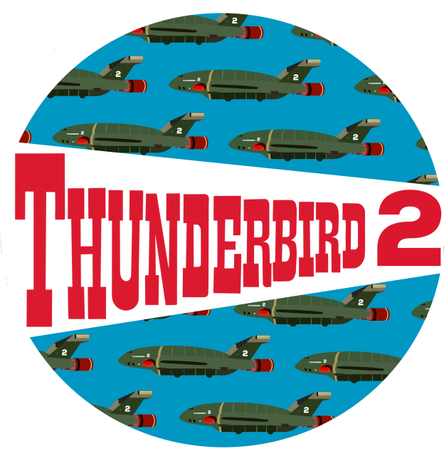 Thunderbird 2 Aircraft Thunderbirds TV Original Series Virgil Tracy Kids T-Shirt by EmmaFifield