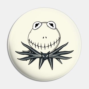 Kermit Skellington Pin