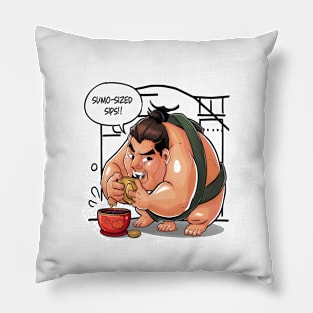 Sumo-sized Sips Pillow