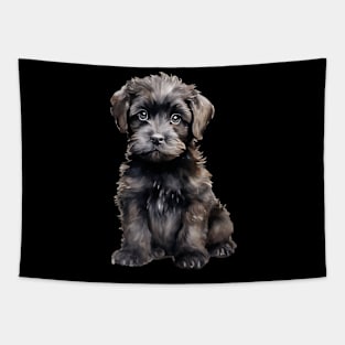 Puppy Russian Terrier Tapestry