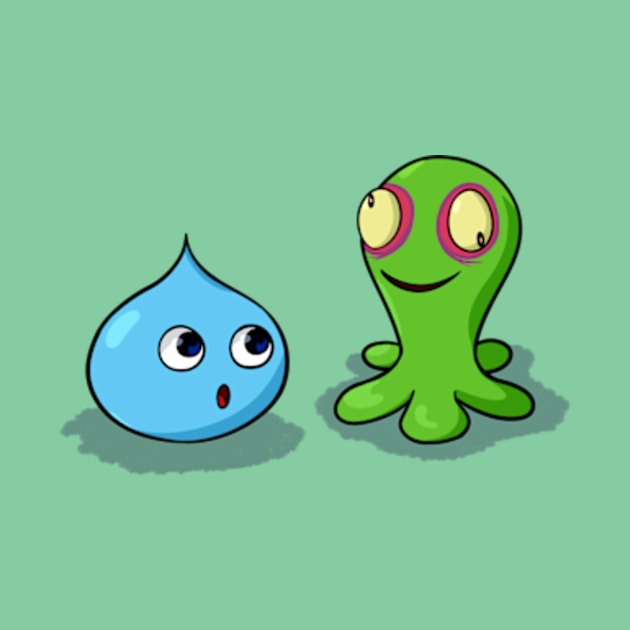 Slime Buddies by tastelesssandwiches