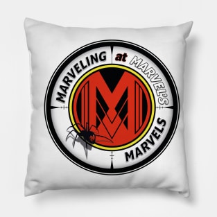 Marveling Logo: Spie-der Pillow