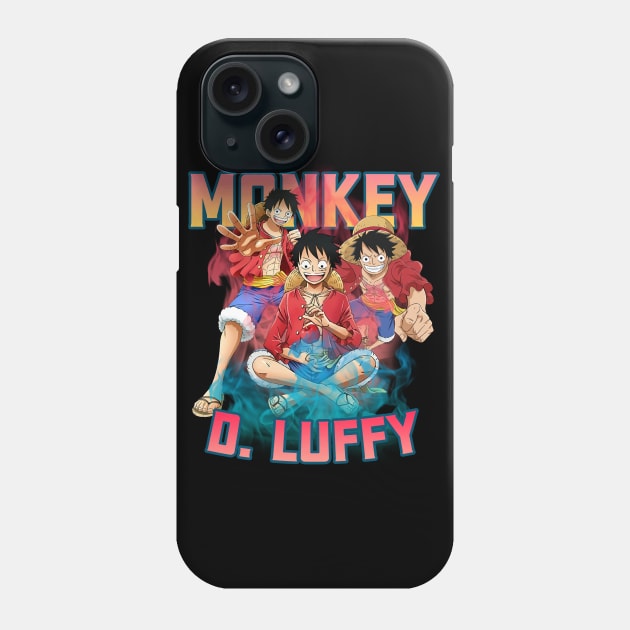 Bootleg Anime One Piece Monkey D. Luffy Phone Case by inosukeino