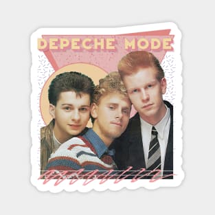 Depeche Mode / 80s Retro Fan Design Magnet