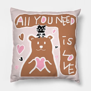 all you need is love Pillow