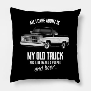 Square Body Chevy Care Pillow