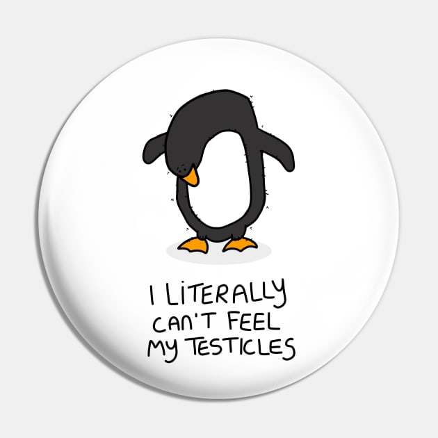 Grumpy Penguin Pin by grumpyanimals