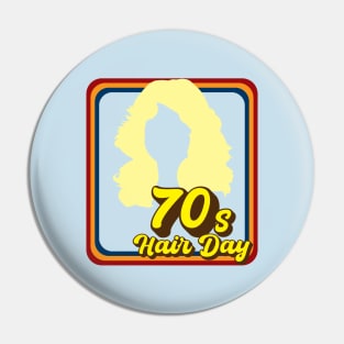 70s Hair Day (Blonde) Pin