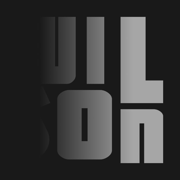 Wilson, name, typography by Furashop