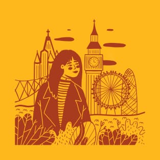 Girl in London T-Shirt