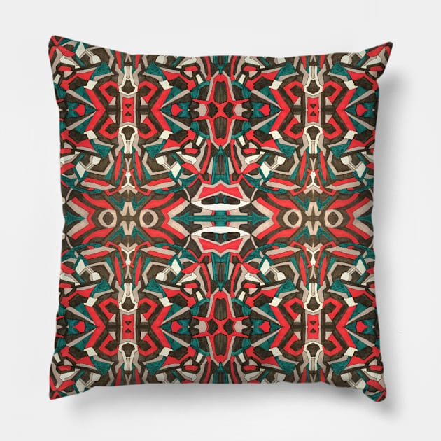 Hunter Shield Pillow by Terran Textures 