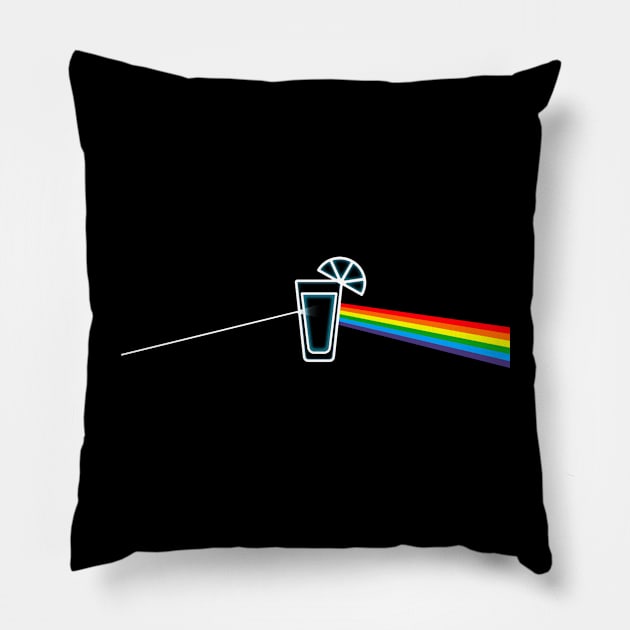 Dark Side of the Tequila Pillow by Printadorable