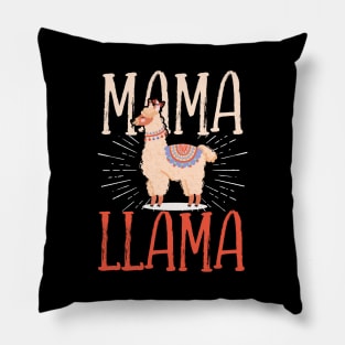 Llama Mama, Cute Llama Gift Pillow