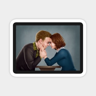 Fitzsimmons - A Forehead Touch Between Two Scientists Magnet