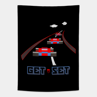 Get Set - Car Racing Tapestry