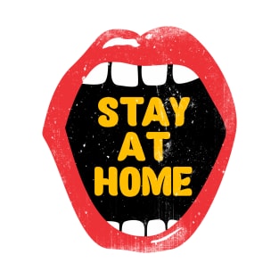 Stay At Home Lip T-Shirt