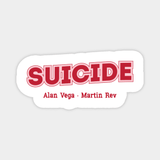 Suicide Alan Vega · Martin Rev Magnet