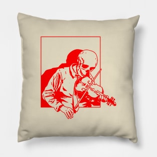 Skull violin Pillow