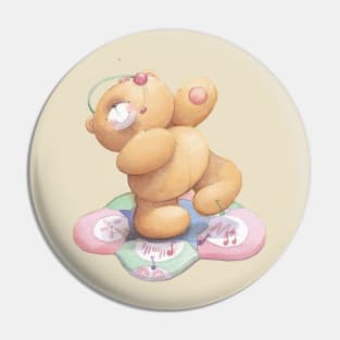 Teddy bear Pin