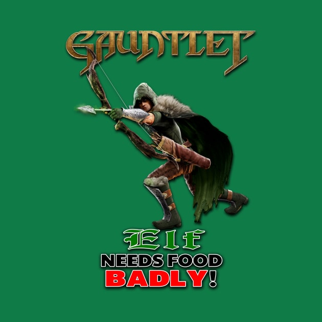 Gauntlet Elf - New by BigOrangeShirtShop