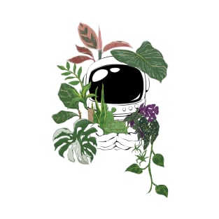 Plant Love by Astronaut T-Shirt