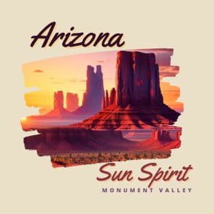 Arizona Sun Spirit Monument Valley Series T-Shirt