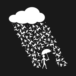 Cat and Dog Rain T-Shirt