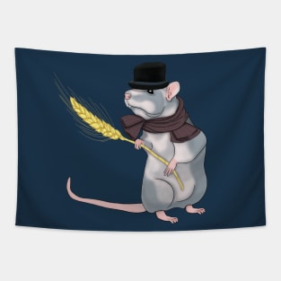 Mister Rat with Wheat Tapestry