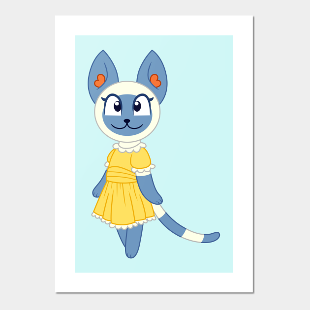 Mitzi in a yellow dress - Animal - Posters and Art Prints | TeePublic Mitzi in a yellow dress - Animal - Posters and Art Prints | TeePublic
