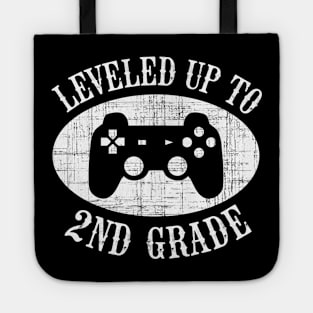 Leveled Up To 2nd Grade Gamer Back To School Tote