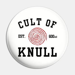 Cult Of Knull (black) Pin