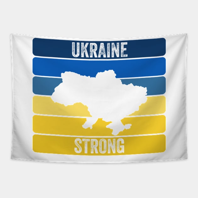 Ukraine strong Tapestry by ComPix