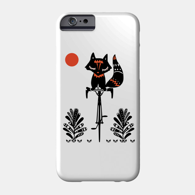 fox mtb phone case