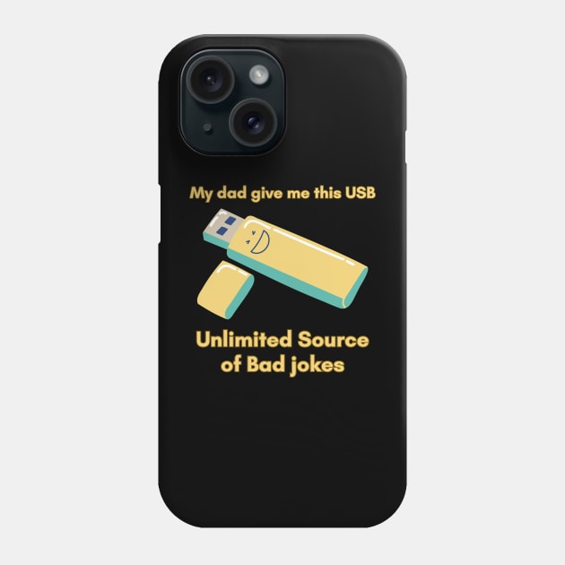 USB! Phone Case by JestforDads