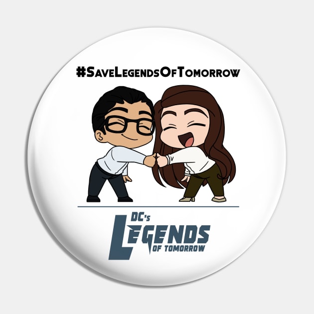 Save Legends Of Tomorrow - GreenShip Pin by RotemChan