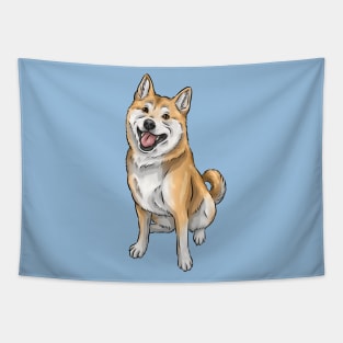 Shiba Inu | Cute Dog Art Tapestry