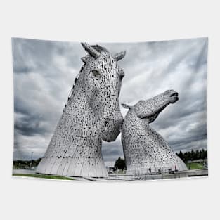 The Kelpies at The Helix, Falkirk, Scotland Tapestry