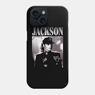 Janet Jackson Vintage King of Pop Phone Case